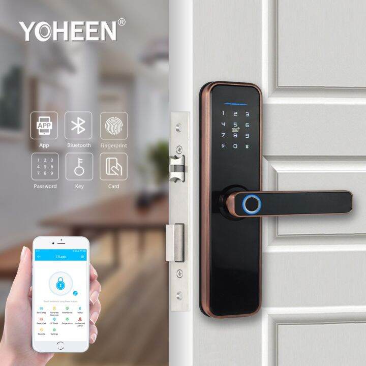 แอปพลิเคชั่น-yoheen-ttlock-wifi-ดิจิตอลอิเล็กทรอนิกส์ล็อกประตูด้วยลายนิ้วมือไบโอเมตริกซ์ใช้งานได้ล็อคอัจฉริยะกับ-alexa