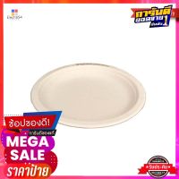 เกรซ ซิมเปิล จานกระดาษมีขอบ ขนาด 8 นิ้ว x 50 ใบGracz Simple Plate 8" x 50 pcs