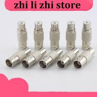 zhilizhi Store 10pcs RCA Female to BNC Female Connector Audio Video Adapter for CCTV Camera Surveillance accessories