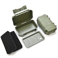 Outdoor Camping Double Layer Plastic Waterproof Airtight Survival Case W ith Outdoor Camping Kits Travel EDC Storage Box