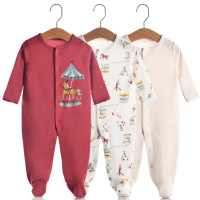 Newborn Bodysuit Baby Babies Bebes Clothes Long Sleeve Cotton Printing Infant Clothing 1pcs 0-12Months