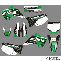 Graphics Decals Stickers Background For Kawasaki KX125 KX250 KX 125 250 2003 2004 2005 2006 2007 2008 2009 2010 2011 2012 2013