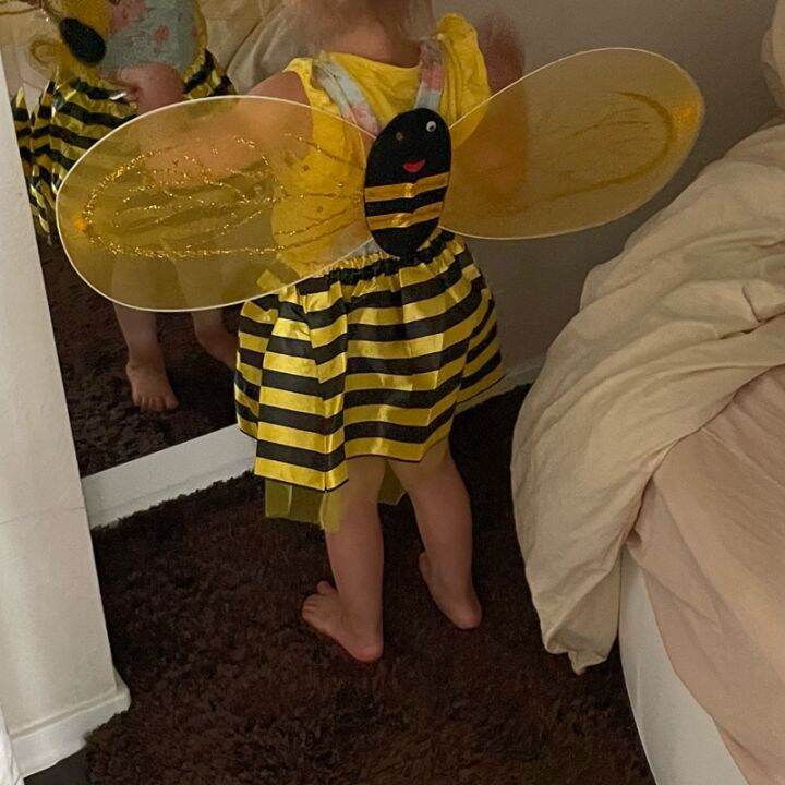 Adult Bee Costume Horolam Women's Bee Costume Set - Wings, Antenna  Headband, Glasses & Yellow Tutu Skirt For Halloween & Parties Bee Costume  Set With Wings And Tutu