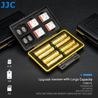 【DT】hot！ JJC Mutifuction Battery Case Holder Waterproof SD Card Storage Box for Canon Nikon Sony Fujifilm Olympus Camera Accessories