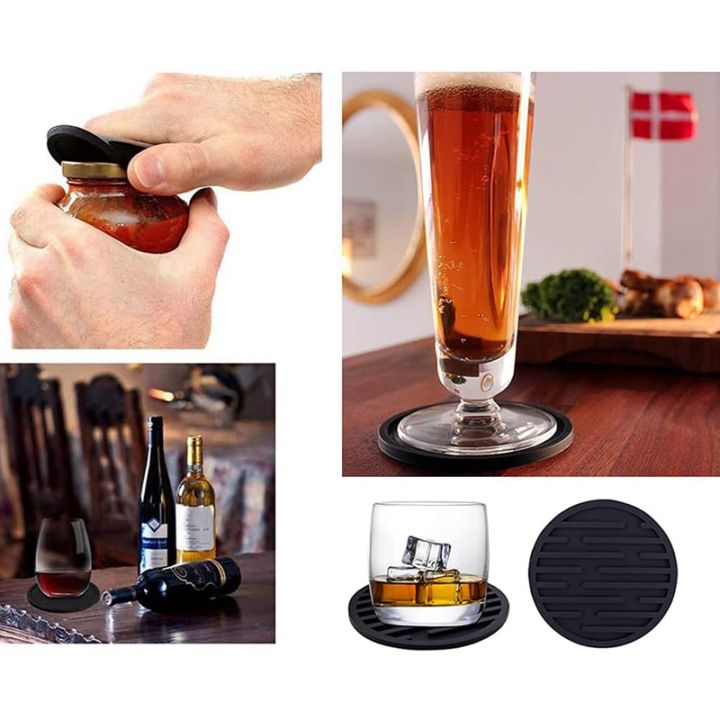 beverage-coasters-set-of-8-black-silicone-coasters-for-desktop-protection-non-slip-stain-resistant-non-absorbent