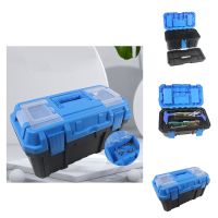 Tool Box Plastic Small Tool Boxes Storage and Organization with Removable Tray for Home Hardware Tool Storage