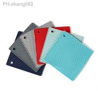 Silicone Placemat Heat Resistant Tablemat Honeycomb Non-slip Insulation Mat Cup Coaster Pads Home Kitchen Accessories