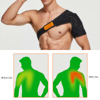 Adjustable Shoulder Protector Reinforced Bandage Sports Single Support Belt Warmer Brace Elastic Neoprene Pad Pain Relief Strap