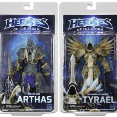 ตลาดของเล่นเด็ก18ซม. NECA Heroes Of The Storm Illidan 7 "ตุ๊กตาขยับแขนขาได้สภาพที่ดีเยี่ยมสำหรับคอลเล็กชันเด็กของขวัญวันเกิด