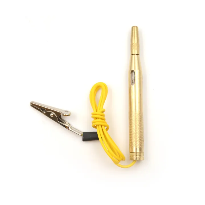 Excellent Copper Car Motor Auto Circuit Tester 6/12/24V Gauge Test