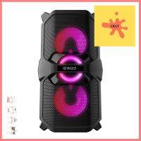 ลำโพงพร้อมไมค์ไร้สาย WIZZ KL-62F สีดำSPEAKER WITH WIRELESS MICROPHONE WIZZ KL-62F Black **ด่วน ของมีจำนวนจำกัด**