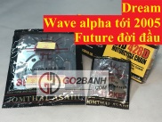 Nhông Sên Dĩa DID Mặt Trời Dream, Wave Alpha Tới 2005 Chính Hãng