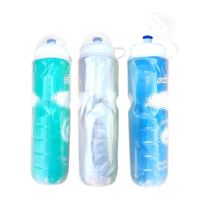 750ML Mountain Bicycle Water Bottles Cycling Sports Bottle Dual Layer Thermal Keeping Travel Climbing Cup Plastic Kettle Outdoor