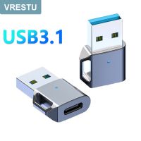 USB 3.1 to USB C Gen 2 Adapter Mini Hi-Speed Tipo C Female to USB Type A Male Fast Charge Data Sync OTG Adaptor Converter 10Gbps