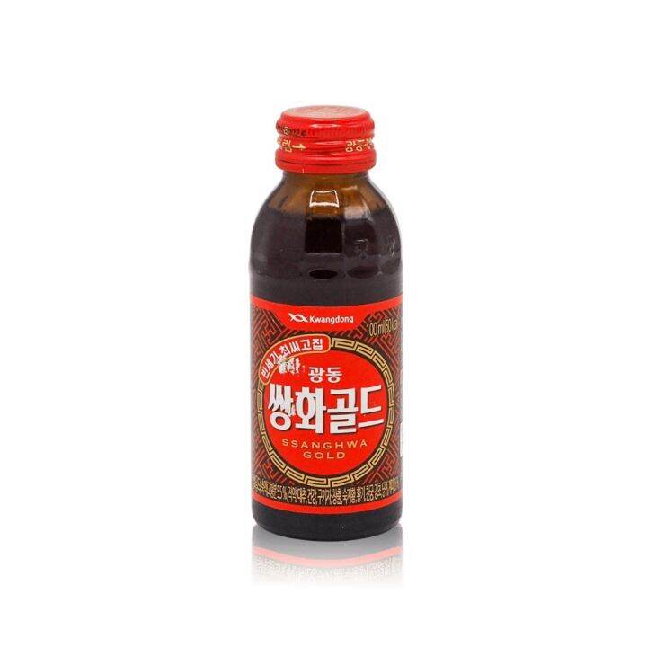 เครื่องดื่มเกาหลี ซันฮวาทัง kwangdong ssanghwa tang gold herb tonic tea