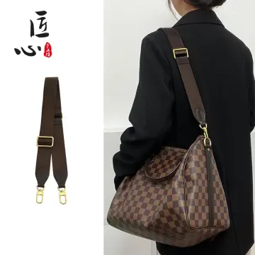 Bag Strap For LV Neverfull Underarm Shorten Straps Handbag Handle Shoulder  Belts 100% Geunnie Leather