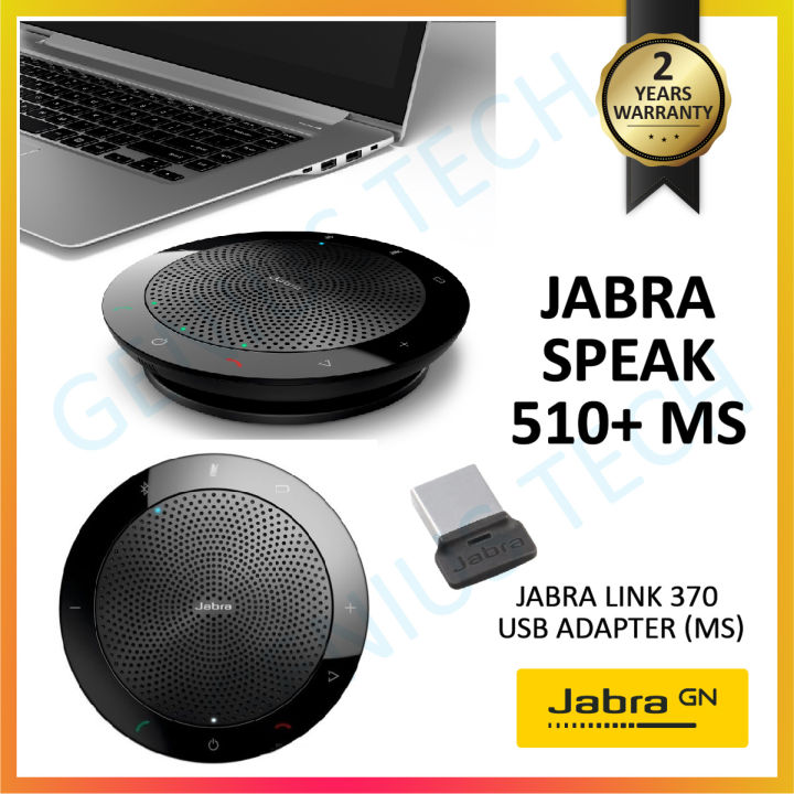 Jabra SPEAK 510+ MS (Portable USB and Bluetooth Conference