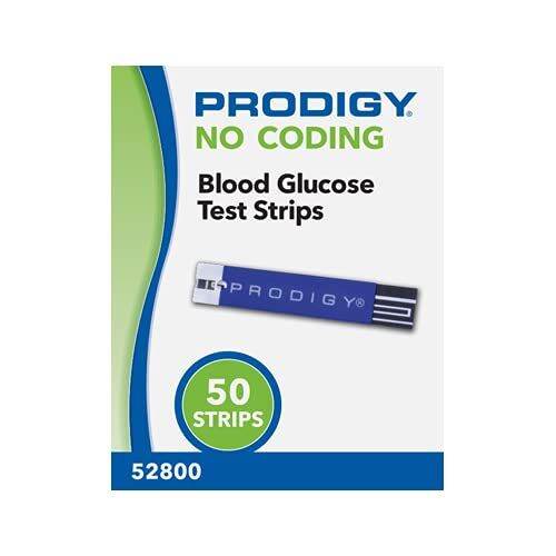 Prodigy No Coding Blood Glucose Test Strips, 50 Strips Lazada PH