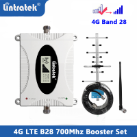 Lintratek 4G Band 28 LTE 700โทรศัพท์มือถือ Mhz เครื่องย้ำสัญญาณ65dB Gain LTE Cellular สัญญาณ Booster เครื่องขยายเสียงเคลื่อนที่ชุด