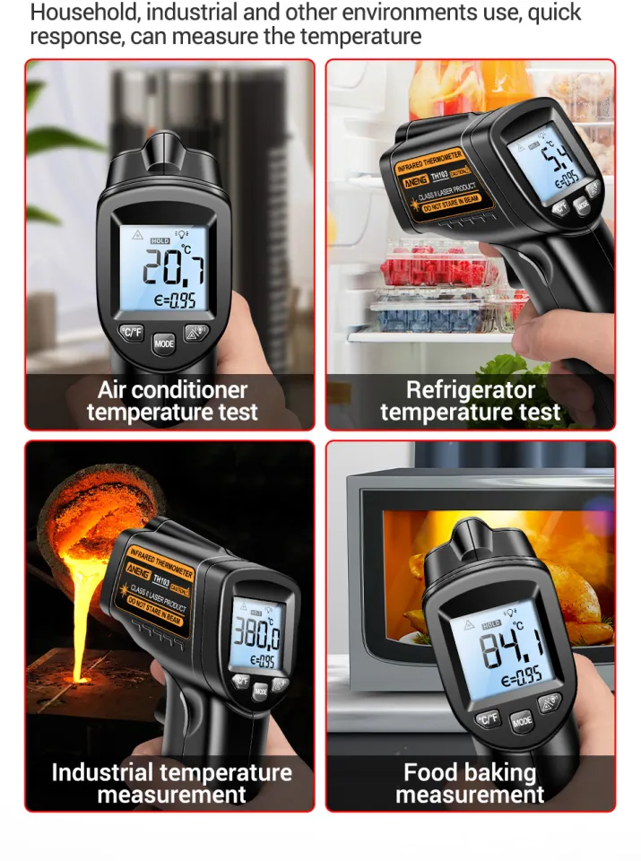 Infrared Thermometer, SURPEER IR5D Digital Temperature Gun -58