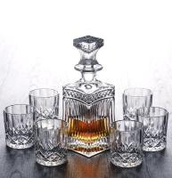 Russia Vodka Decanter Whiskey Bottle Crystal Glass Wine Beer Containers Glass Bottle Glass Cup Home Bar Tools Decoration Bar Wine Tools