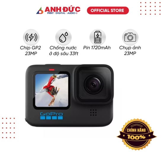 Máy quay hành trình gopro hero 10 - ảnh sản phẩm 5