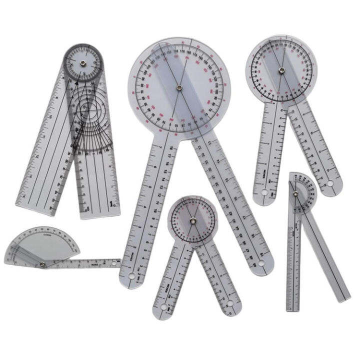 Finger Goniometer Ruler Portable Body Bone Measuring Orthopedic Rulers