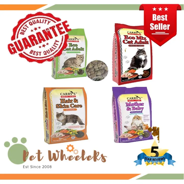 Carry’s Cat Cat Dry Food Carry Carrys (10kg) Lazada