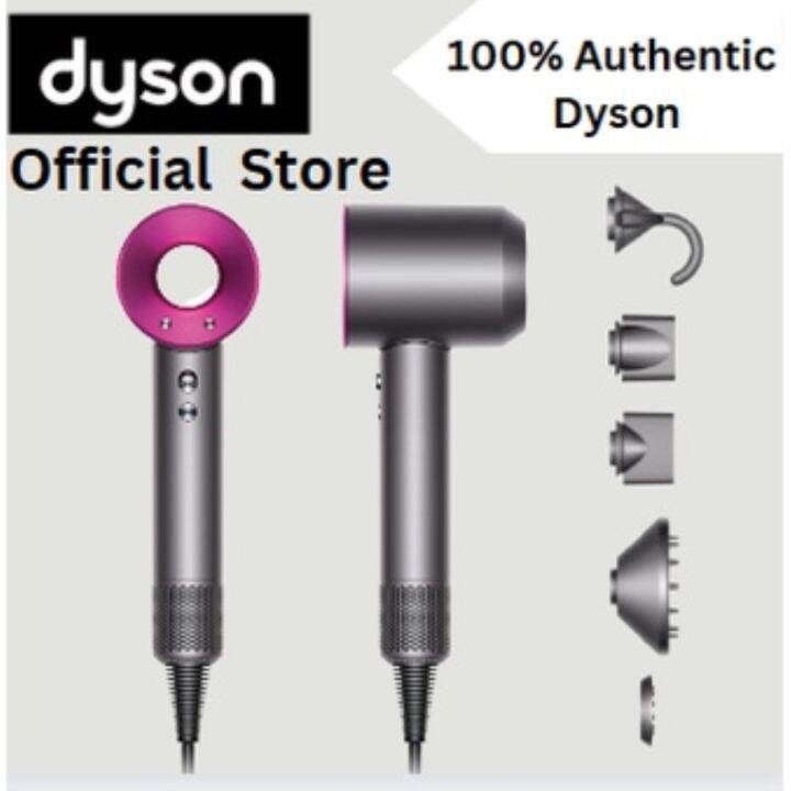 Dyson Supersonic™ Hair Dryer (Iron/Fuchsia) Lazada PH
