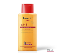 ครีมอาบน้ำ ผสม น้ำมัน ยูเซอริน พีเอช 5 ชาวเวอร์ ออยล์ Eucerin pH5 Shower Oil 200 ml.