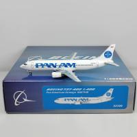 Diecast 1:400สเกล B737-400 N407KW เครื่องบินกระทะ AM สายการบินโลหะผสมเครื่องบินจำลองของเล่นเก็บสะสมชุดก่อสร้างเครื่องบิน