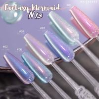 (แบบแยกขวด)Fantasy Mermaid Catey N13 สีแคทอาย สีเจล เล็บเจล