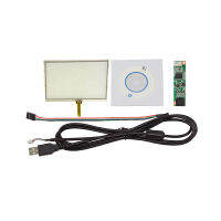 4.3 "4 Wire Touch Screen PANEL Digitizer 104x65มม. พร้อมชุดควบคุม USB สำหรับ AT043TN 4.3นิ้ว24หน้าจอ LCD