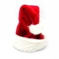 【CW】 1pc High Quality Christmas Santa Claus Red Hats Caps For Adult And Children XMAS Decor New Year  39;s Gifts Home Party Supplies