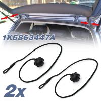 2Pc For VW Golf MK5 MK6 Rait R R32 R20 GTI Hatch Parcel Shelf St Cord Tonneau Cover Strap Tailgate Trunk Fixing 1K6863447A