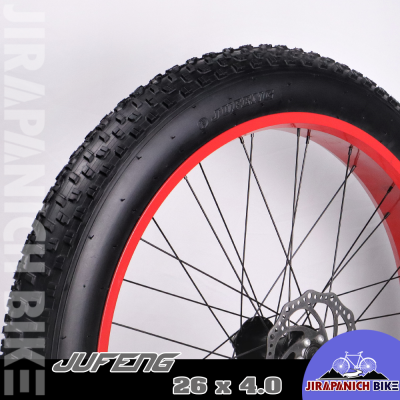 ยางนอกจักรยานล้อโต JUFENG  ขนาด 26x4.0 นิ้ว ( FATBIKE ล้อโต )