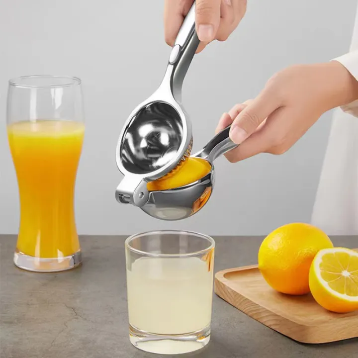 Hand operated lemon juice extractor A magic tool for squeezing lemon