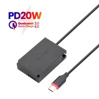 ZZOOI ACK-E12 Type USB C LP-E12 Dummy Battery DC Power AC Adapter For Canon EOS M M2 M10 M100 M200 M50 Mark II 100D Charger DR-E12