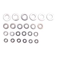 50pcs M4 M5 M6 M8 201 Stainless Steel Washer Plain Gasket for Screw Bolt Flat Metal Washer