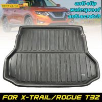 สำหรับ Nissan X-Trail Rogue XTrail T32 2014-2020ด้านหลัง Boot Cargo Liner Trunk Mat ถาดพรมกันน้ำ2015 2016 2017 2018