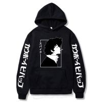 Anime CowBebop Spiegel Spike Valentine Faye Black Jet Hoodies Men Fashion Manga Winter Casual Oversized Sweatshirt Size XS-4XL