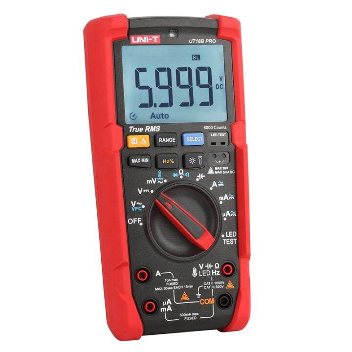 uni-t-true-rms-digital-multimeter-ut18b-pro-auto-range-tester-60m-ohm-anti-burn-vfc-capacitor-resistor-multi-meter