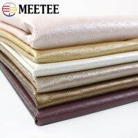 Meetee Bahan Kain Kulit PU นิ่มเทียม50X137cm หนา8มม. สำหรับการตัดเย็บกระเป๋าโซฟาวัสดุ Hiasan Mobil เตียง