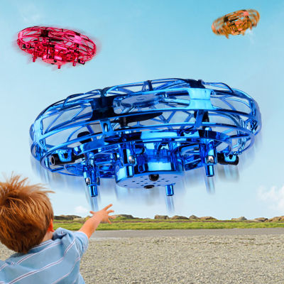 Interactive toy fingertip flying gyroscope sensor aircraft gesture sensor suspended flying saucer Enhance parent-child toys