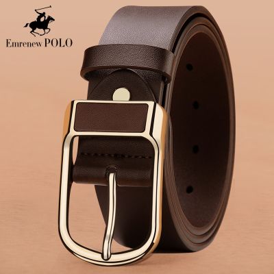 Apragaz pure cowhide pin buckle belt automatic high-end business and leisure new contracted ▩♝