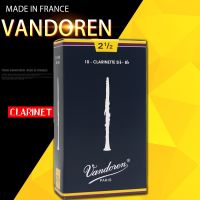 Original France Vandoren Traditional  Clarinet Blue Box Reeds / Reed For Clarinet Strength 2.0# 2.5 # 3.0# 3.5# Box Of 10