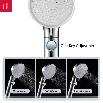 Diiib Dabai Hand Shower Head One Button Sealing High Pressure 3 Modes Adjustable Shower Head chuveiro Bathroom Accessories Showerheads