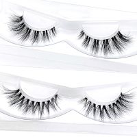 NEW 1Pairs Lashes 3D Mink Strip Lash Reusable False Eyelashes Dramatic Lashes Lightweight Invisible Band Eye Lashes