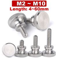 304 Stainless Steel Thumb Curtain Dinding Kaca Kunci Sekrup Knurl Tangan Langkah Tinggi Kepala Tangan Mengencangkan Menyesuaikan Sekrup GB834 M2 M2.5 M3 M10