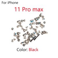 อุปกรณ์เสริมสกรูแบบเต็มจำนวน1ชุดสำหรับ Iphone 11 Pro Max ด้านในแท่นวางที่กันราวยึดชิ้นส่วนโลหะทั้งหมด